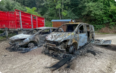 Brandstiftung möglich