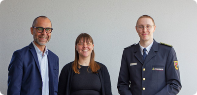 Neue Fachbereichsleitung und neuer Kreisbrandmeister