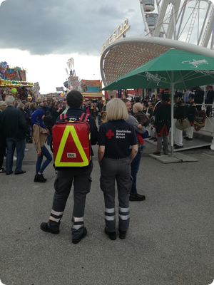 Rotes Kreuz leistet 16000 ehrenamtliche Dienststunden bei Messe