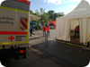 Sieben betreute Personen bei B2Run -Rotes Kreuz und Malteser mit 35 ehrenamtlichen Helfern vor Ort