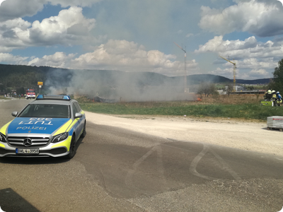 Brennende Kontoauszüge