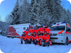 Zehn Versorgungen und ein Transport bei Skisprung Weltcup