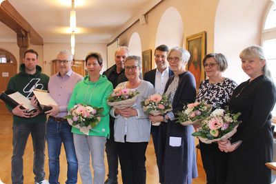 Abschied und Ehrungen