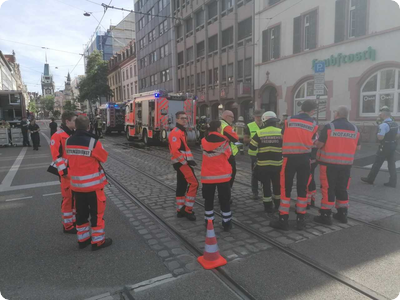 Drei Verletzte bei Brand