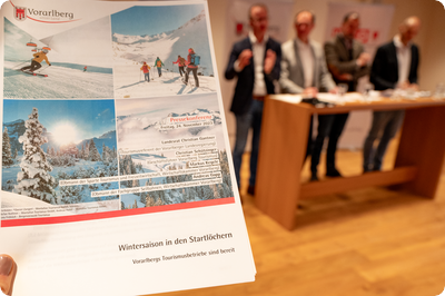 Tourismus Vorarlberg startet mit Zuversicht Wintersaison