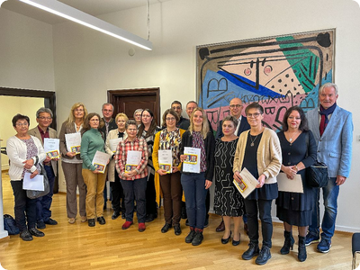 Arbeitsjubilare bei der Stadtverwaltung erhalten Ehrung