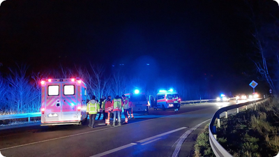 Sieben Verletzte nach Verkehrsunfall