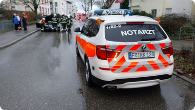 Fünf Transporte in Kliniken nach Verkehrsunfall