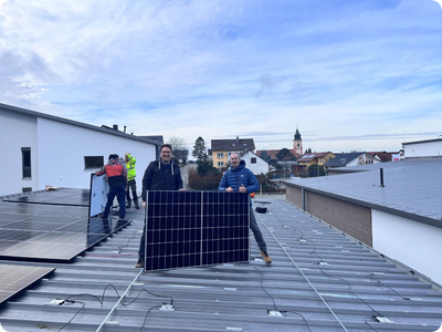 Baubeginn für die größte Solarstromanlage