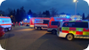 Vier Transporte in Klinik bei Brand